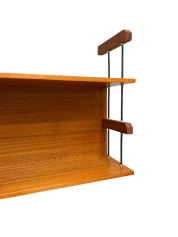 Mid-Century Modern Wall Mounted Shelf by Walter Wirtz for Wilhelm Renz, 1960s